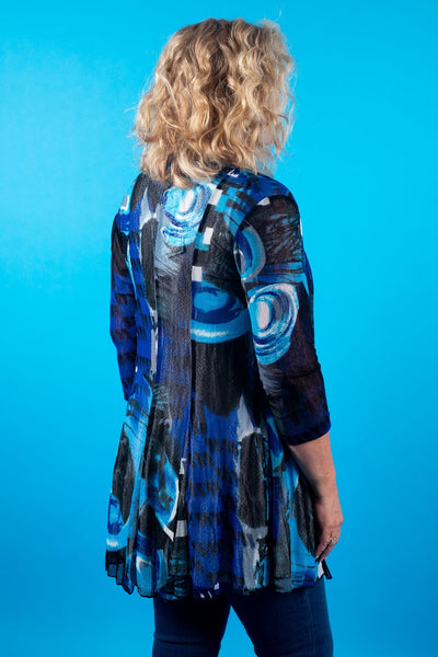City Blues Mesh Cardigan