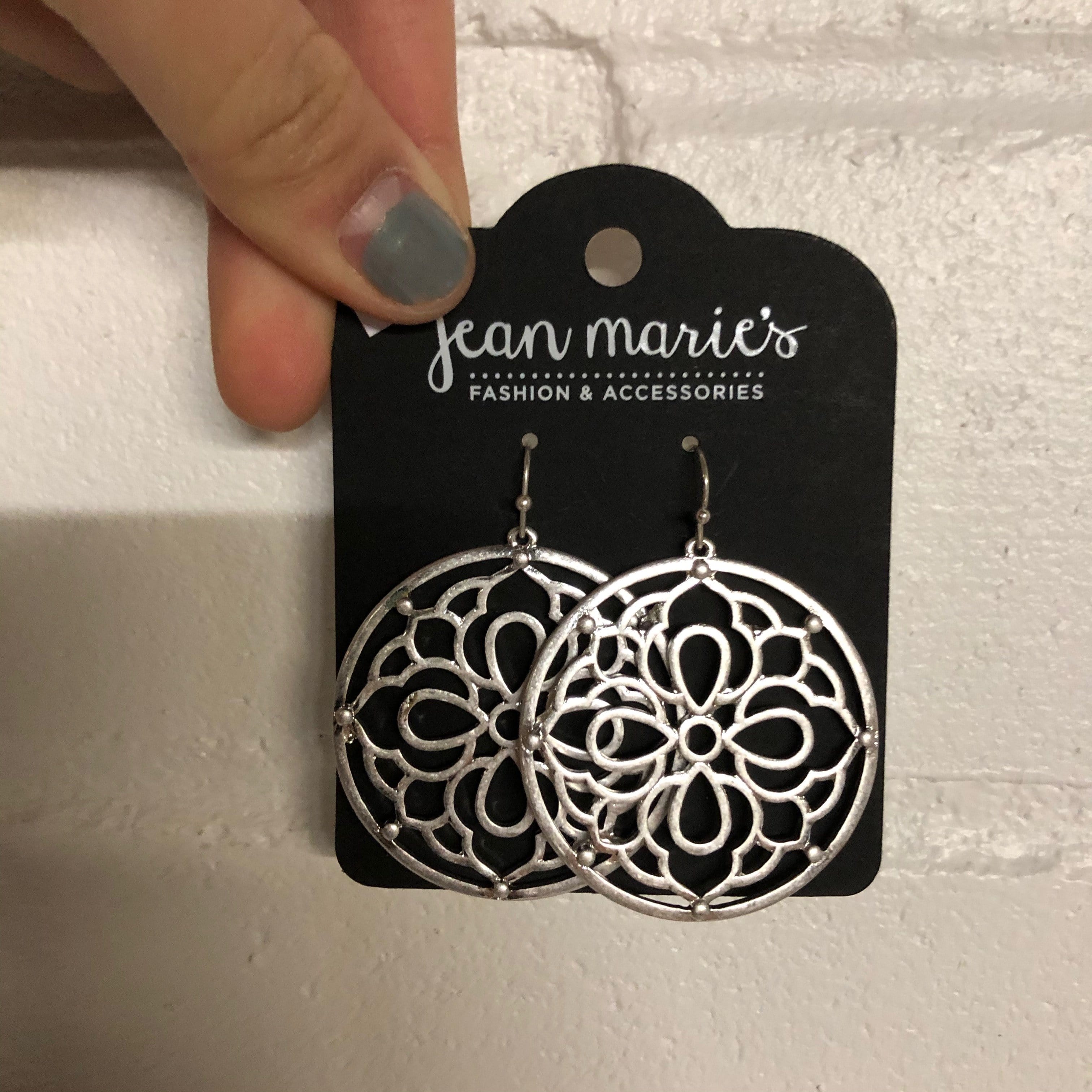 Round Lattice Earring