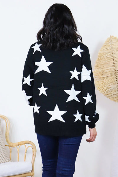 Star Pattern Sweater