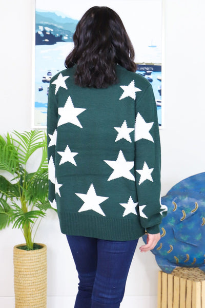 Star Pattern Sweater