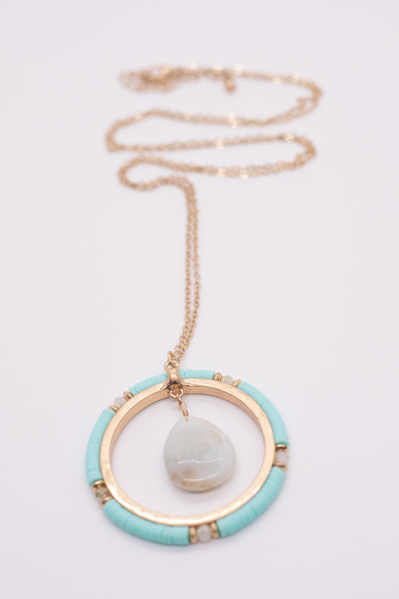Mint Stone Necklace
