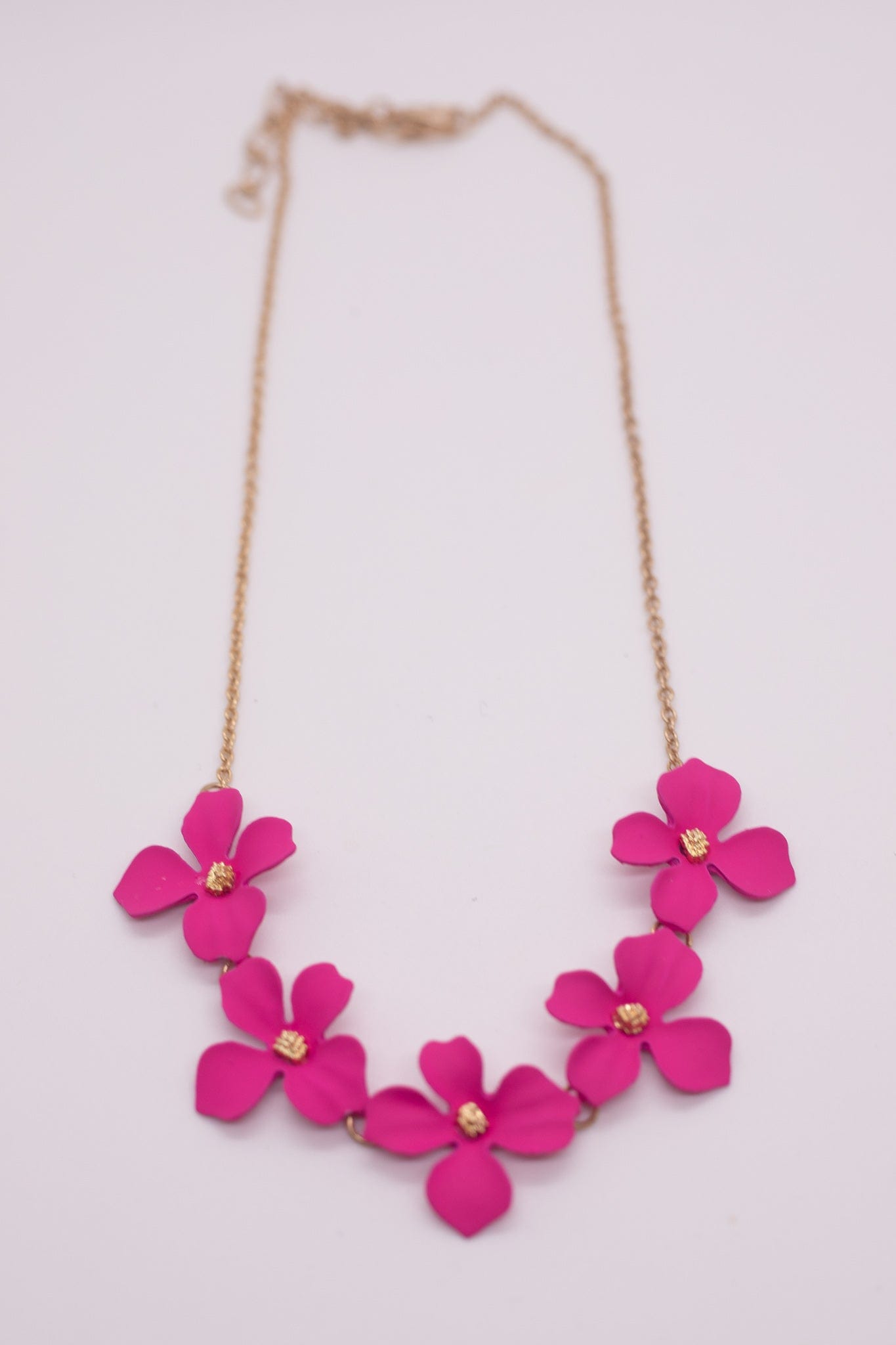 Fuchsia Garden Necklace