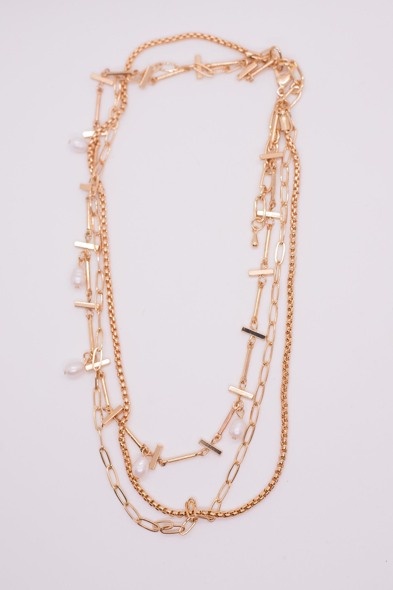 Pearl Trio Necklace 