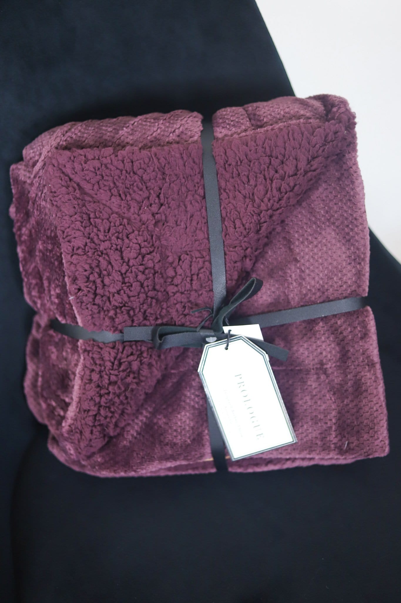 maroon soft throw blanket