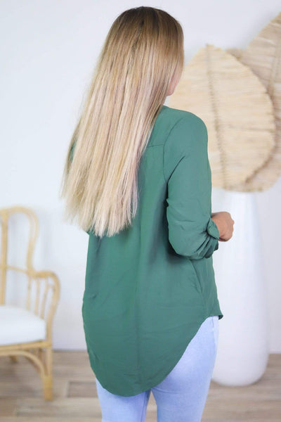 Favorite Henley Blouse