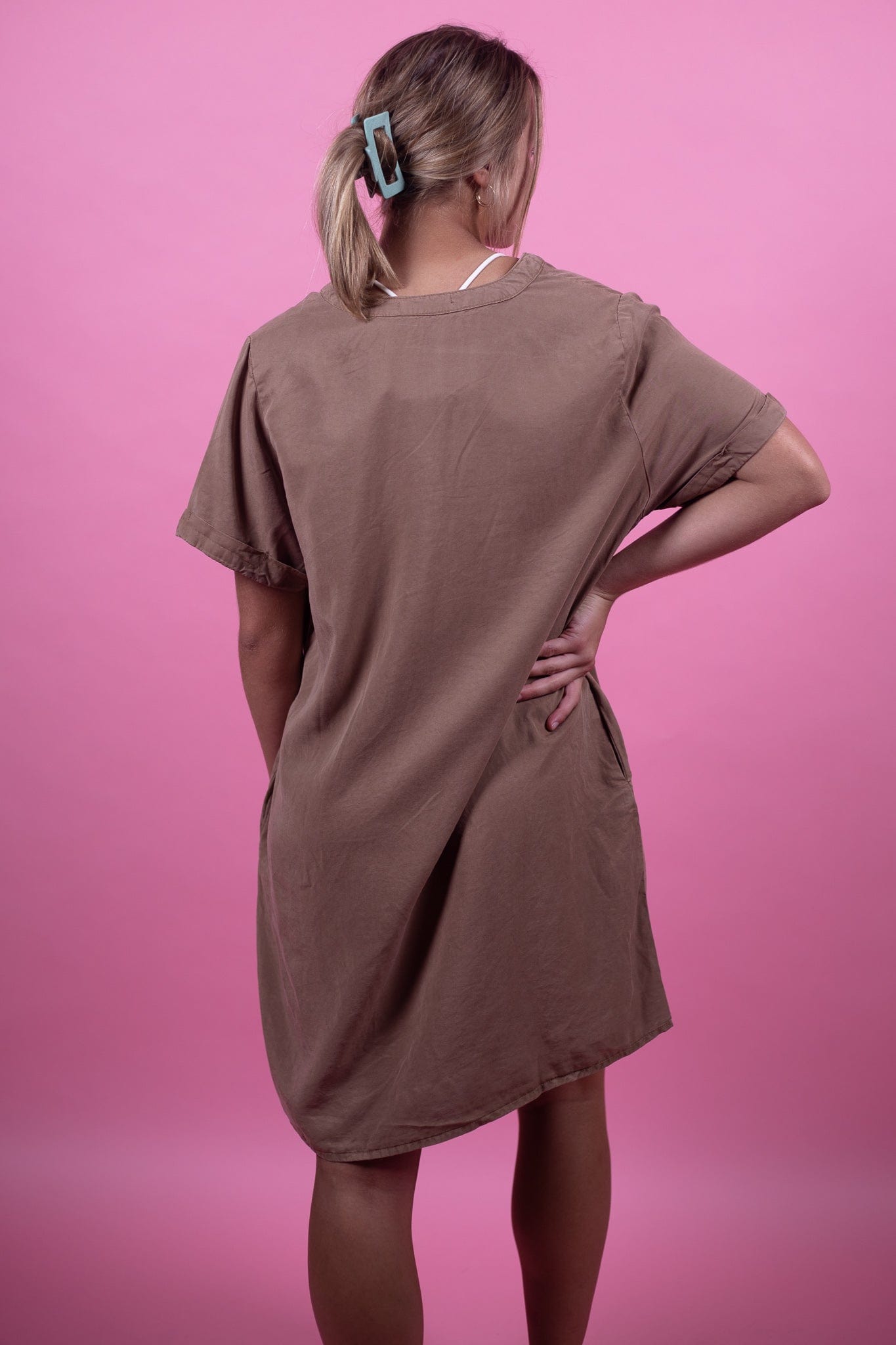 Jen's Favorite Mocha Dress