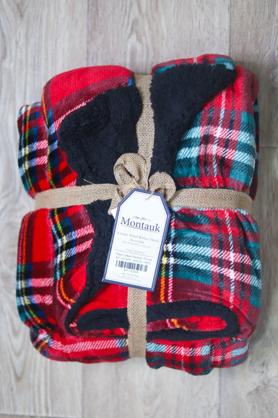red green yellow blue black underside blanket 