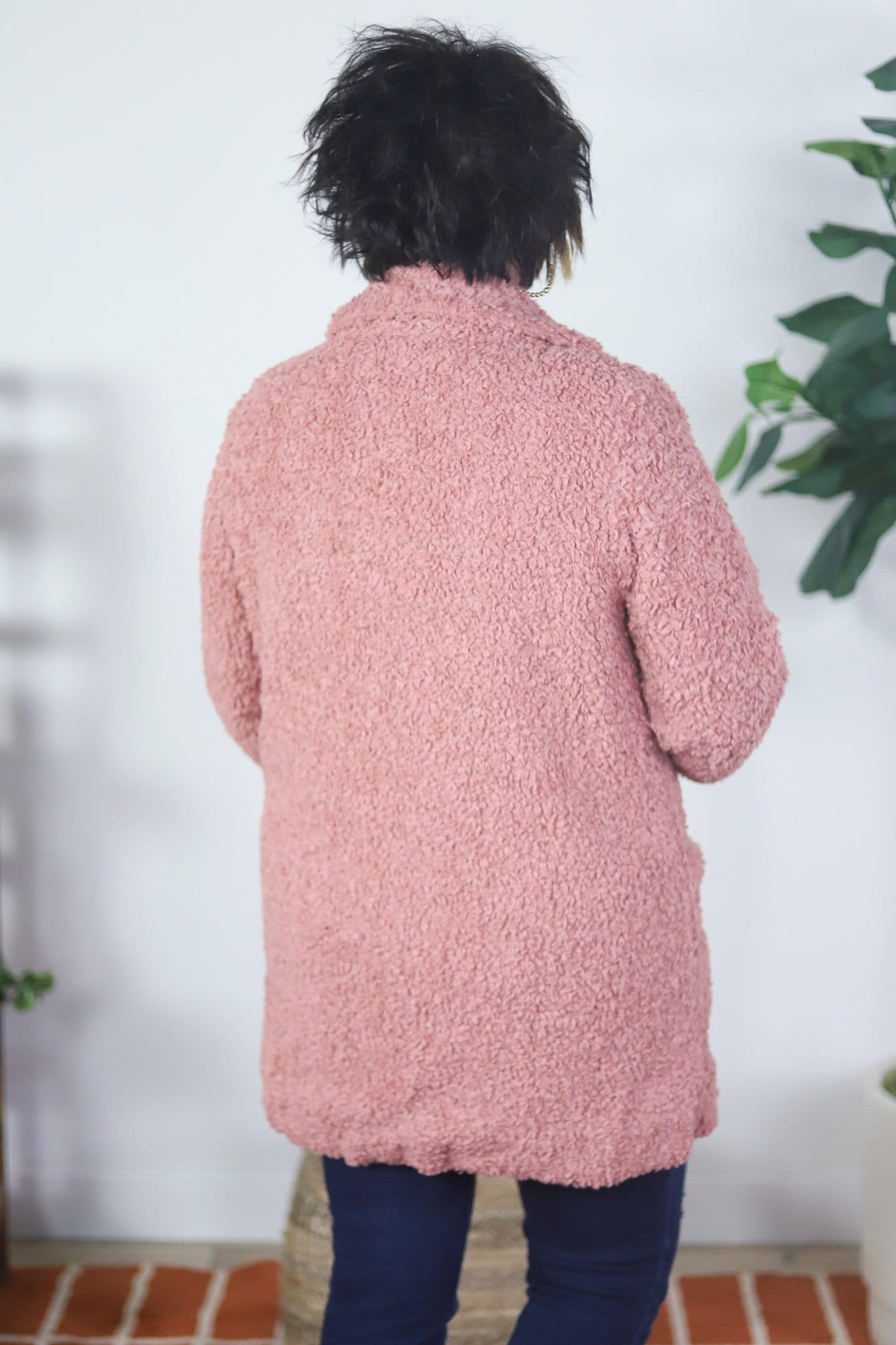 fuzzy sherpa jacket back
