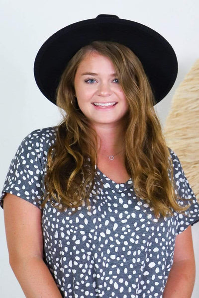 Leopard Band Fedora
