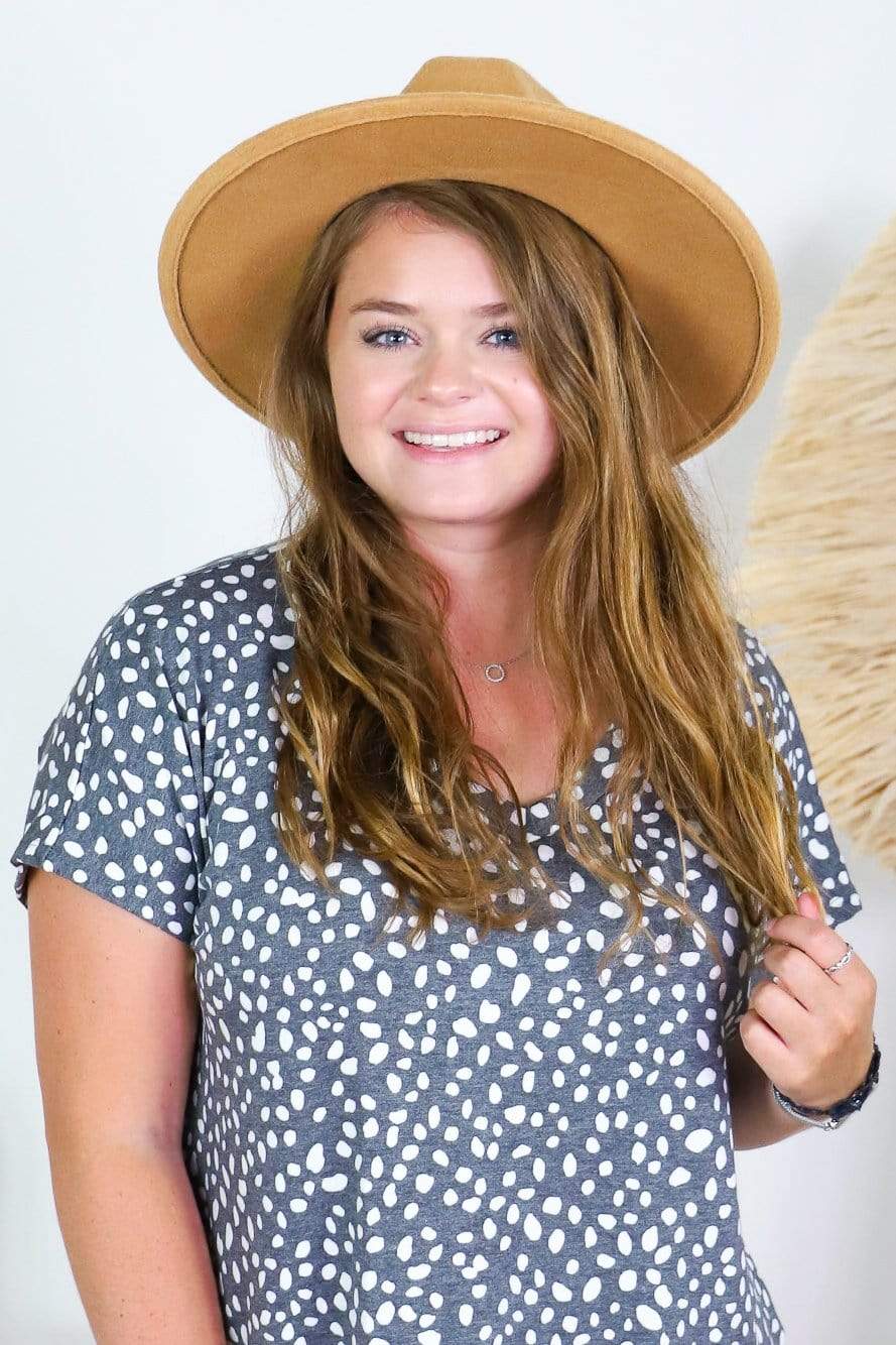 Leopard Band Fedora