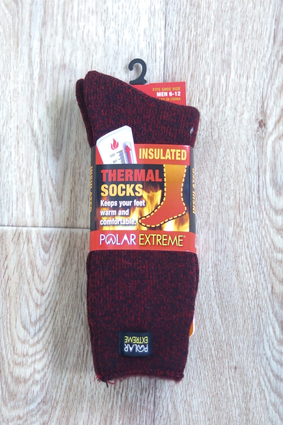 Red Polar Extreme Heat Men's Brushed Sock