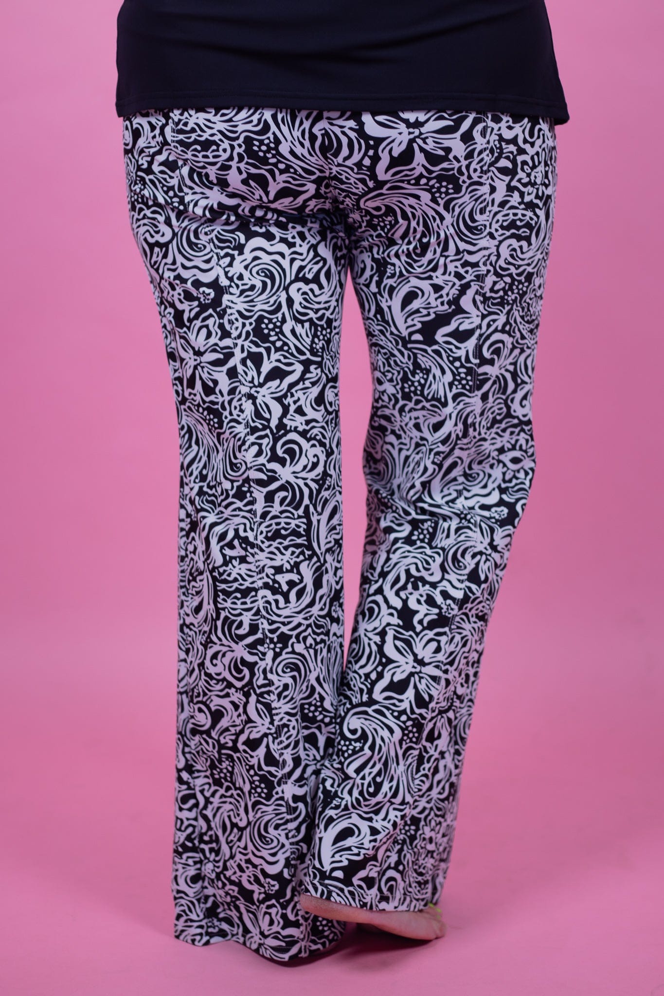 Mercedes Wide Leg Print Pant