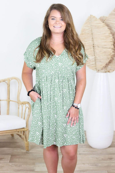 Tiny Leopard Print Dress