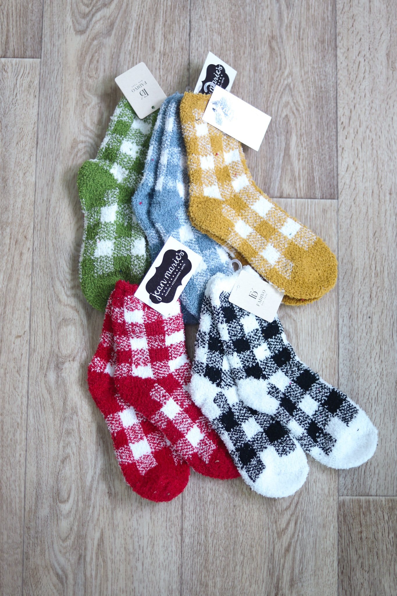 plaid sock bundle 
