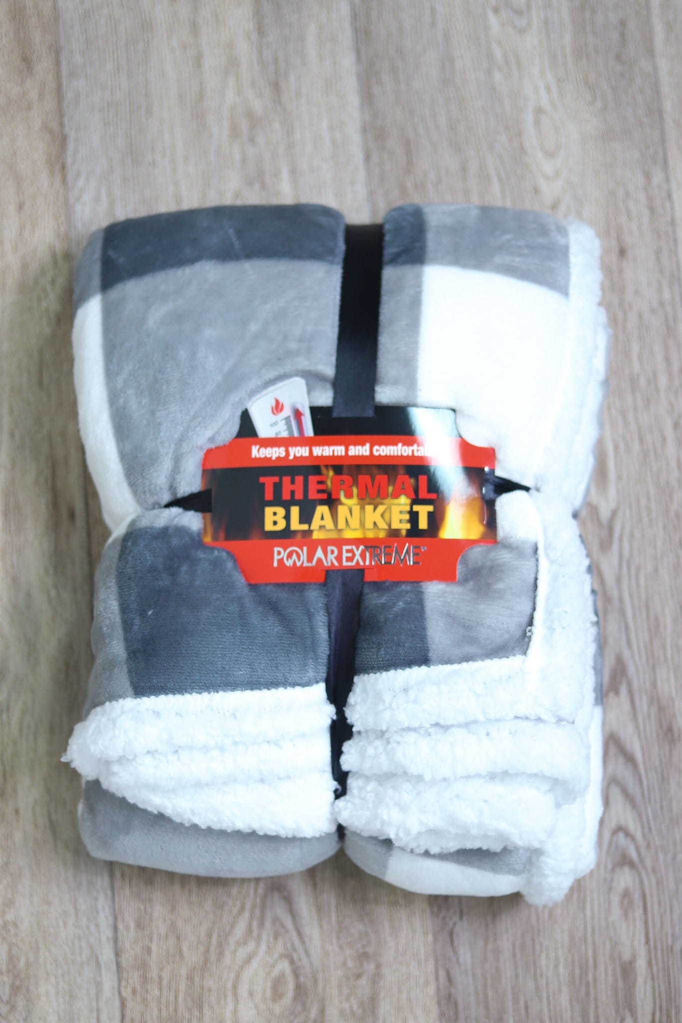 Polar Extreme Heat Fleece Sherpa Blanket