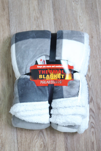 Polar Extreme Heat Fleece Sherpa Blanket