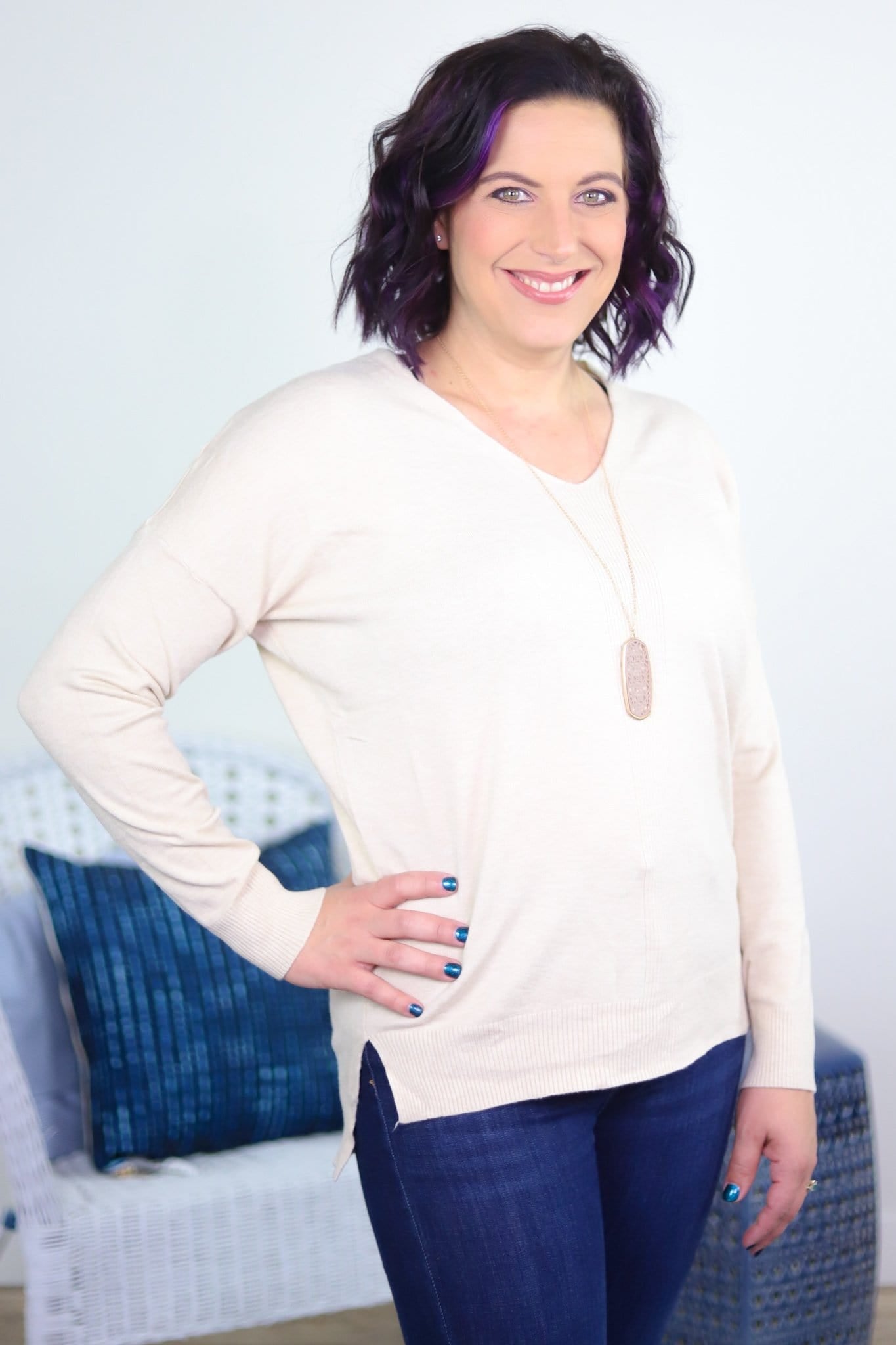 Classic V-Neck Sweater