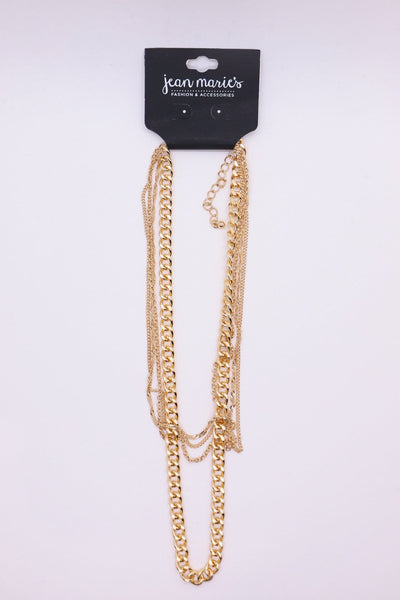 Quad Chain Necklace