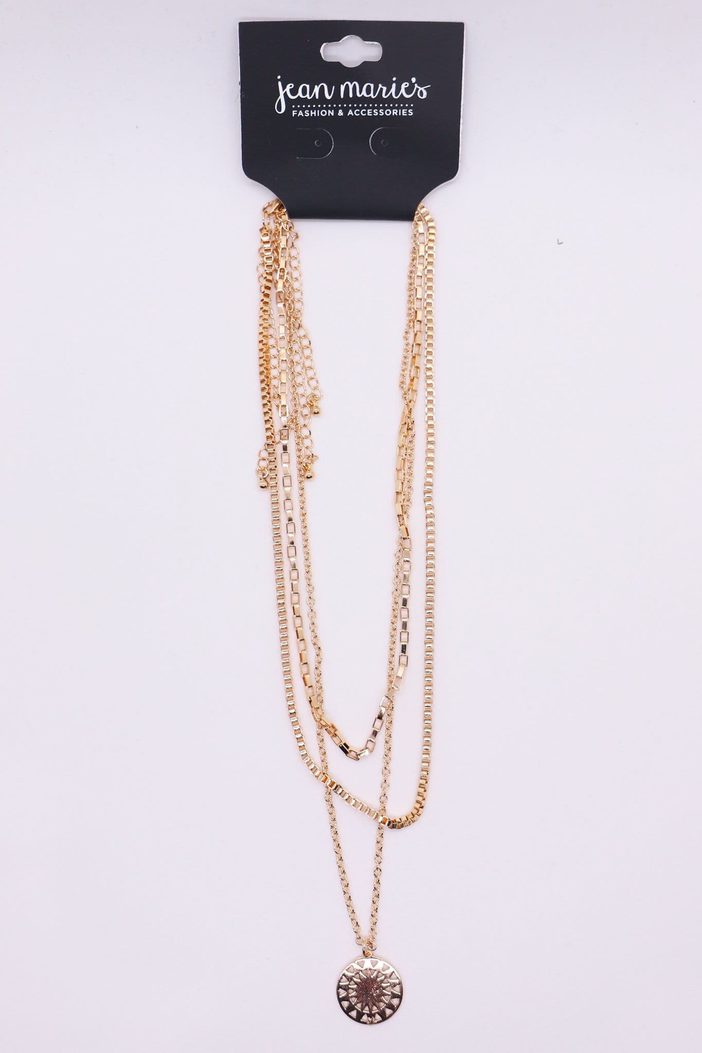 Gold Layered Sunshine Necklace