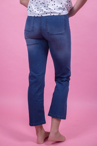 Button Fly Straight Jean