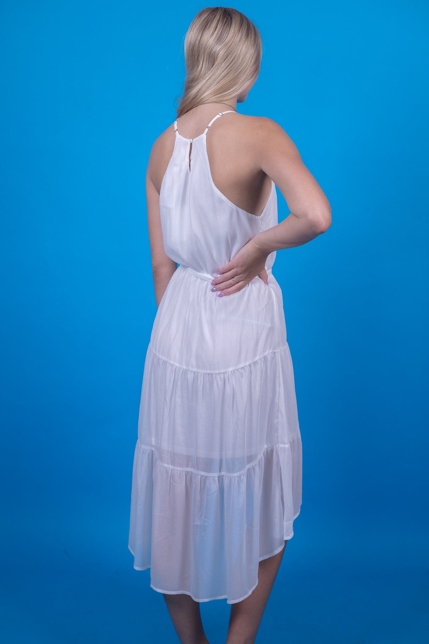 Ivory Shimmer Dress