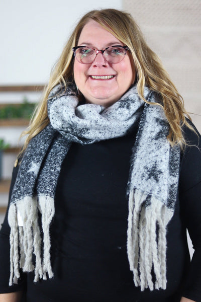 Stargazing Fringe Scarf