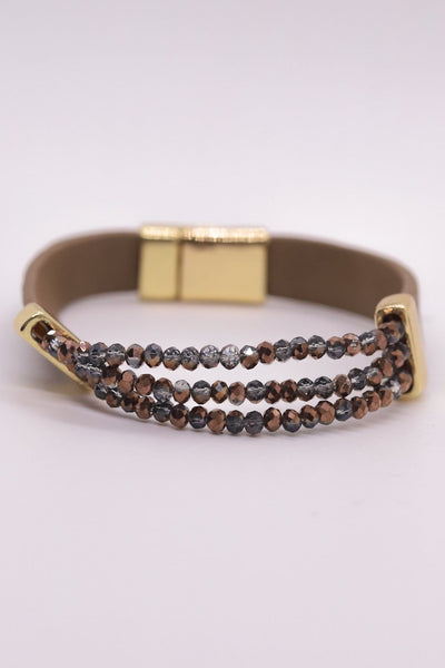 Beaded Magnetic Bracelet