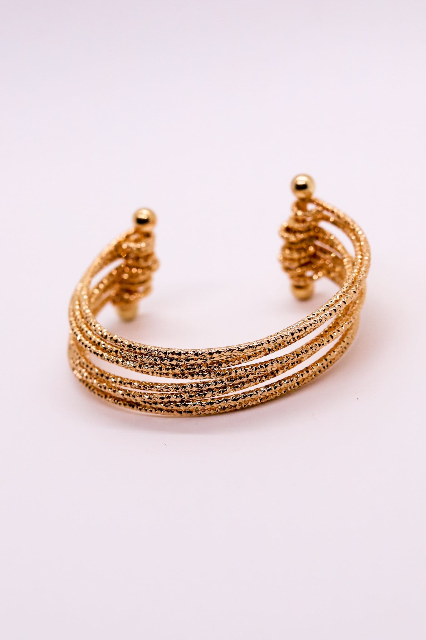 Stacked Metal Cuff Bracelet