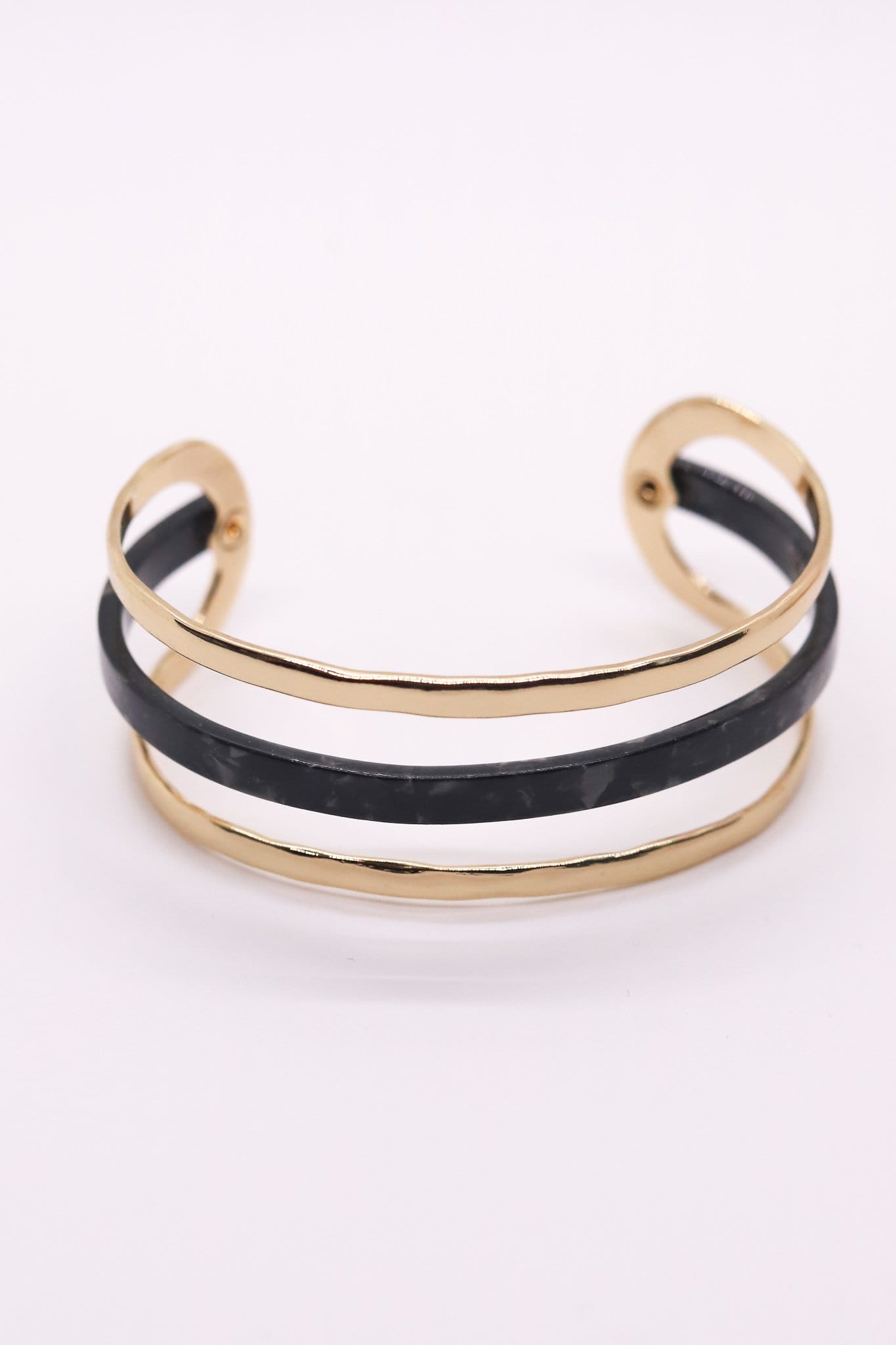Acrylic Detail Cuff Bracelet
