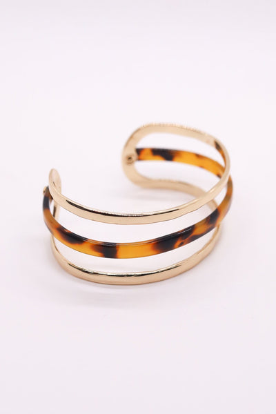 FREE W/PURCHASE Acrylic Detail Cuff Bracelet