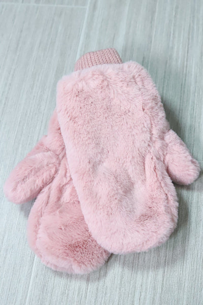 Fur Sherpa Lined Mitten