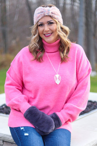 Unbalanced Shoulder Sweater