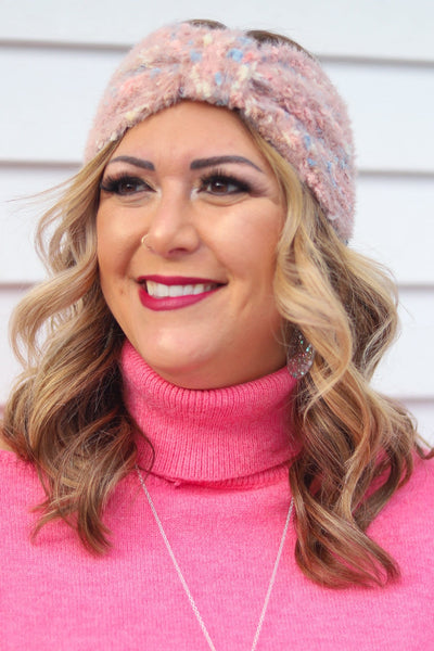 Bow Tie Knitted Headband