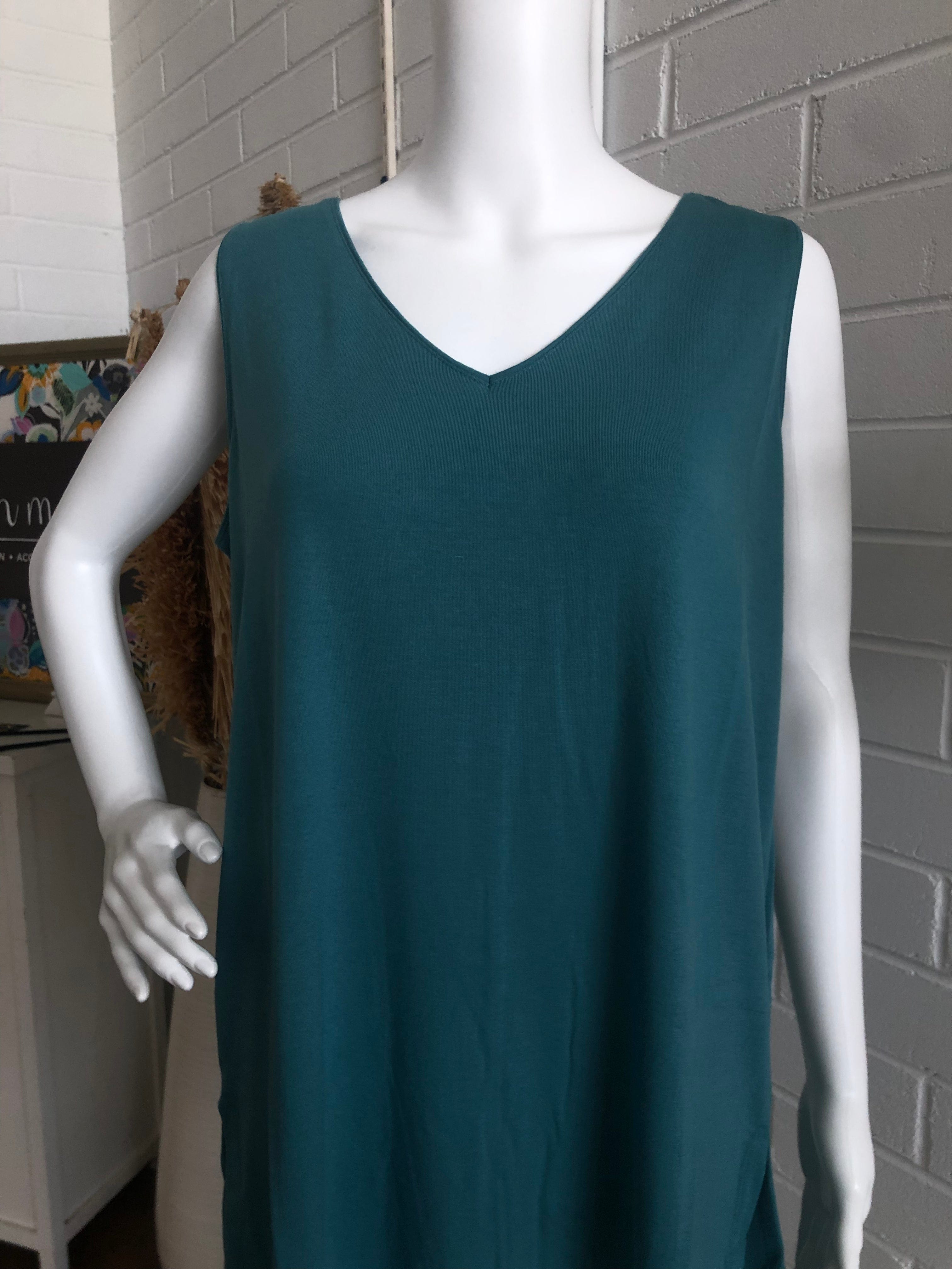 Teal Favorite Layering Tank