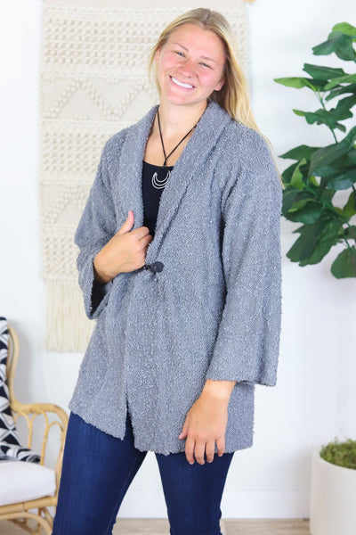 Unchain Fuzzy Cardigan