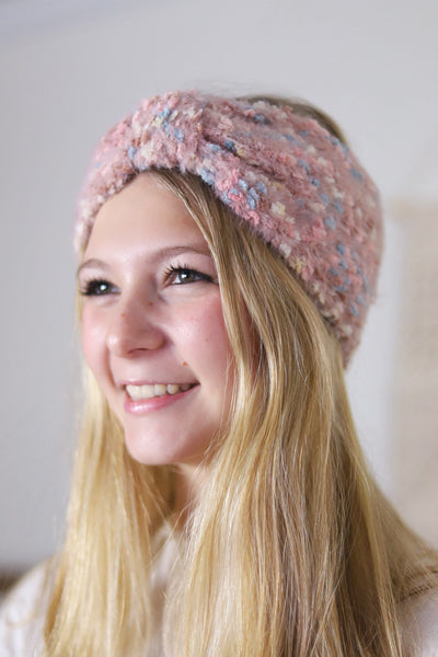 Bow Tie Knitted Headband
