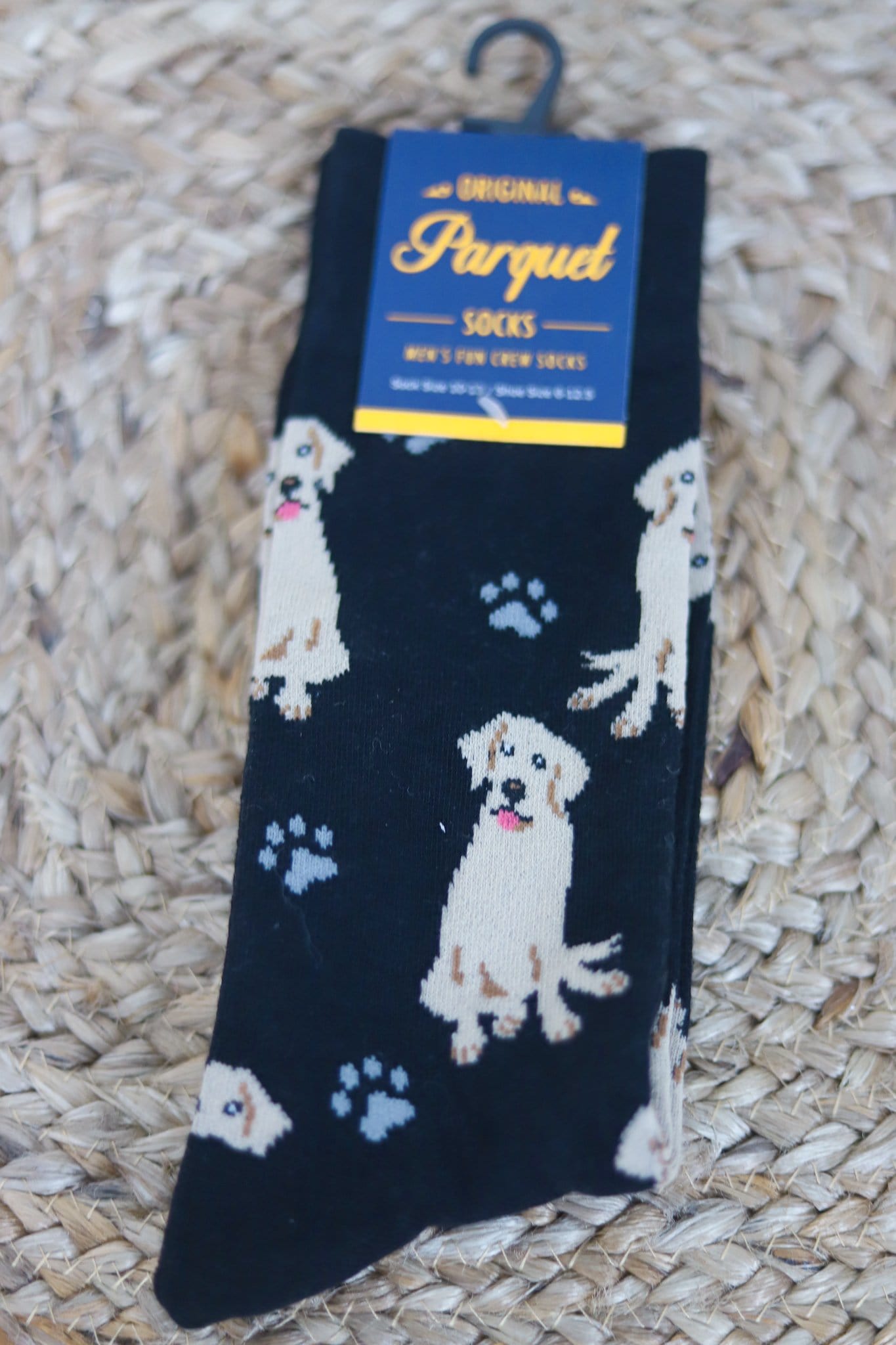 Men's Novelty Retriever Dog Socks