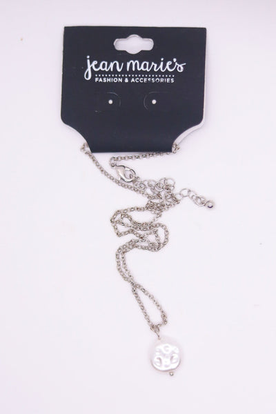 Coin Pearl Necklace