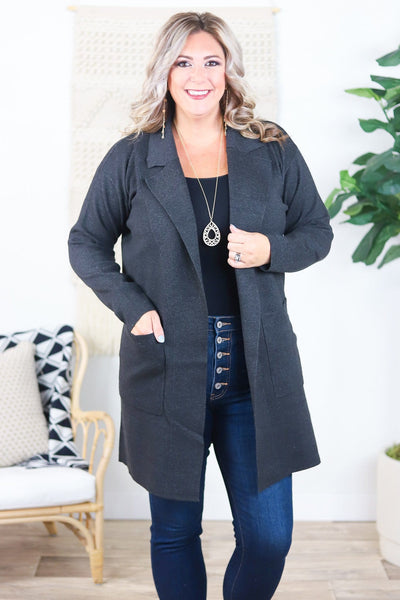Collar Sweater Cardigan