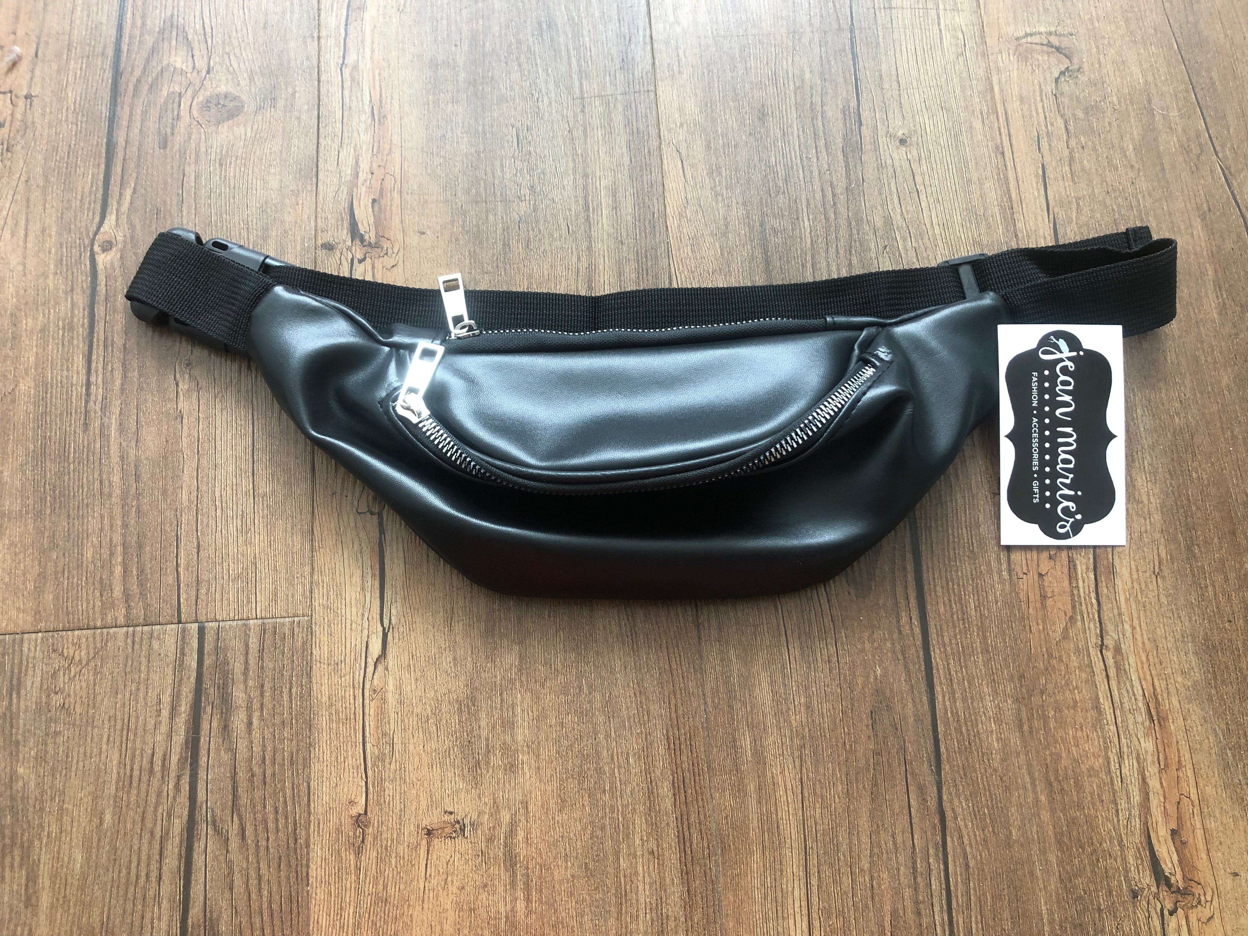 Black Essential Belt Bag