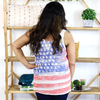Americana Knit Tank