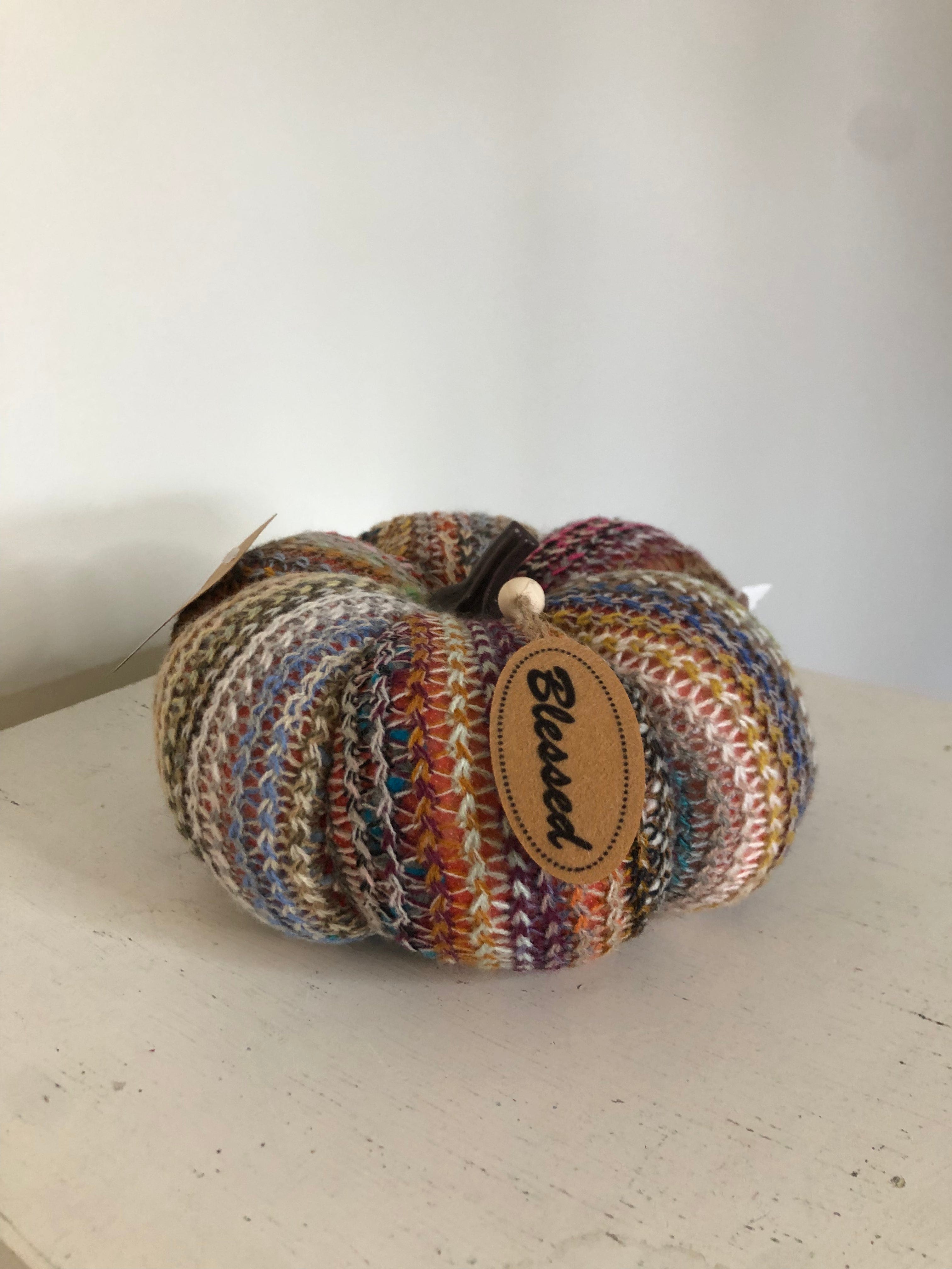Plush Fall Giving Blessed Pumpkin