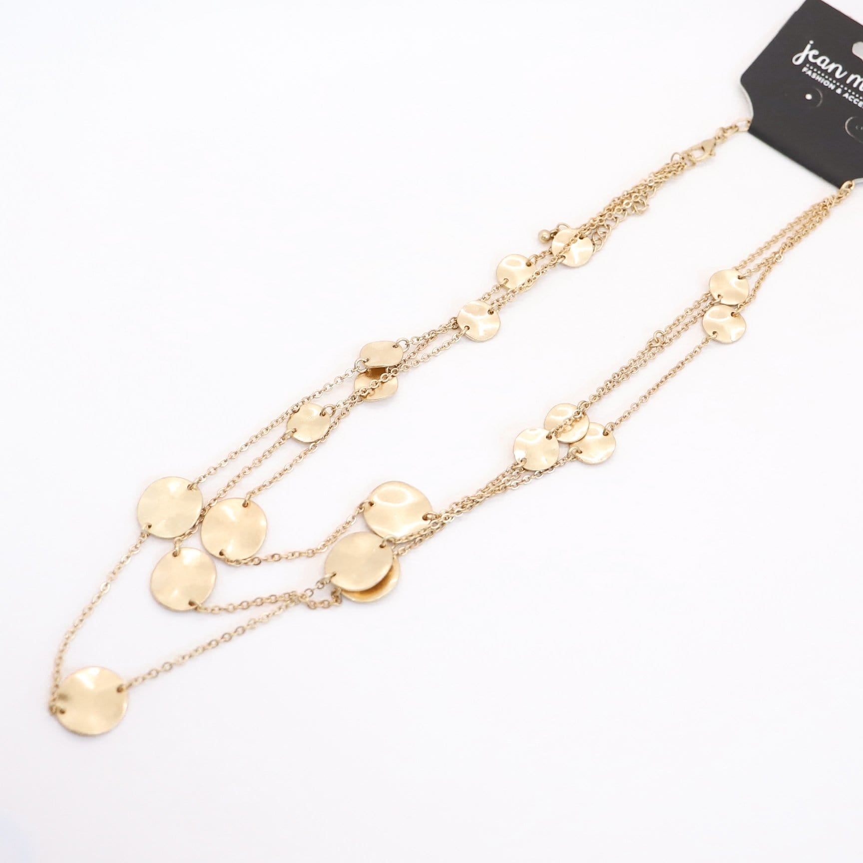 Triple Layer Circle Necklace