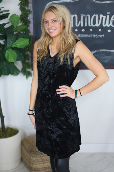 Callie V-Neck Swing Dress
