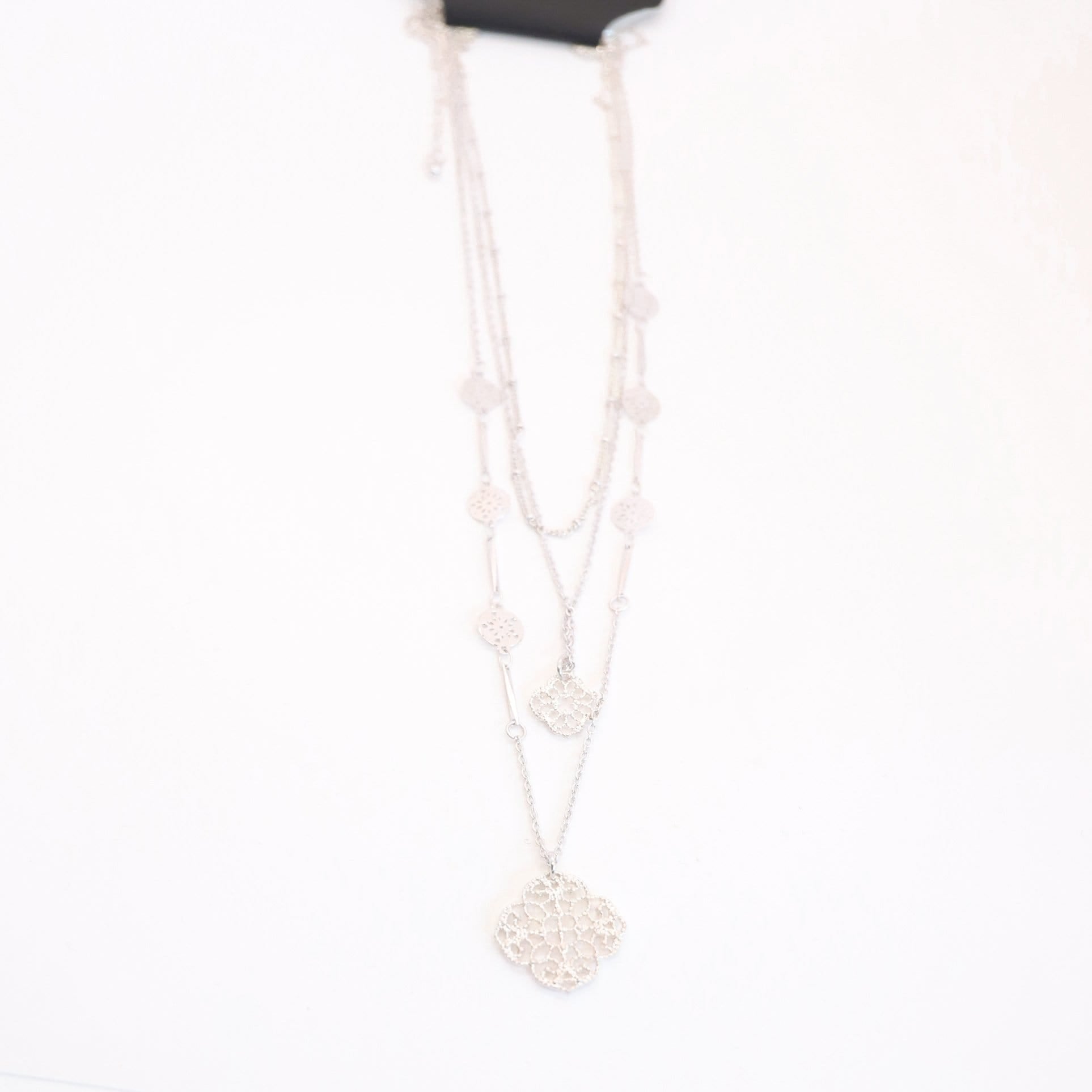 Silver Layer Necklace