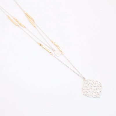 2 Layer Pendant Necklace