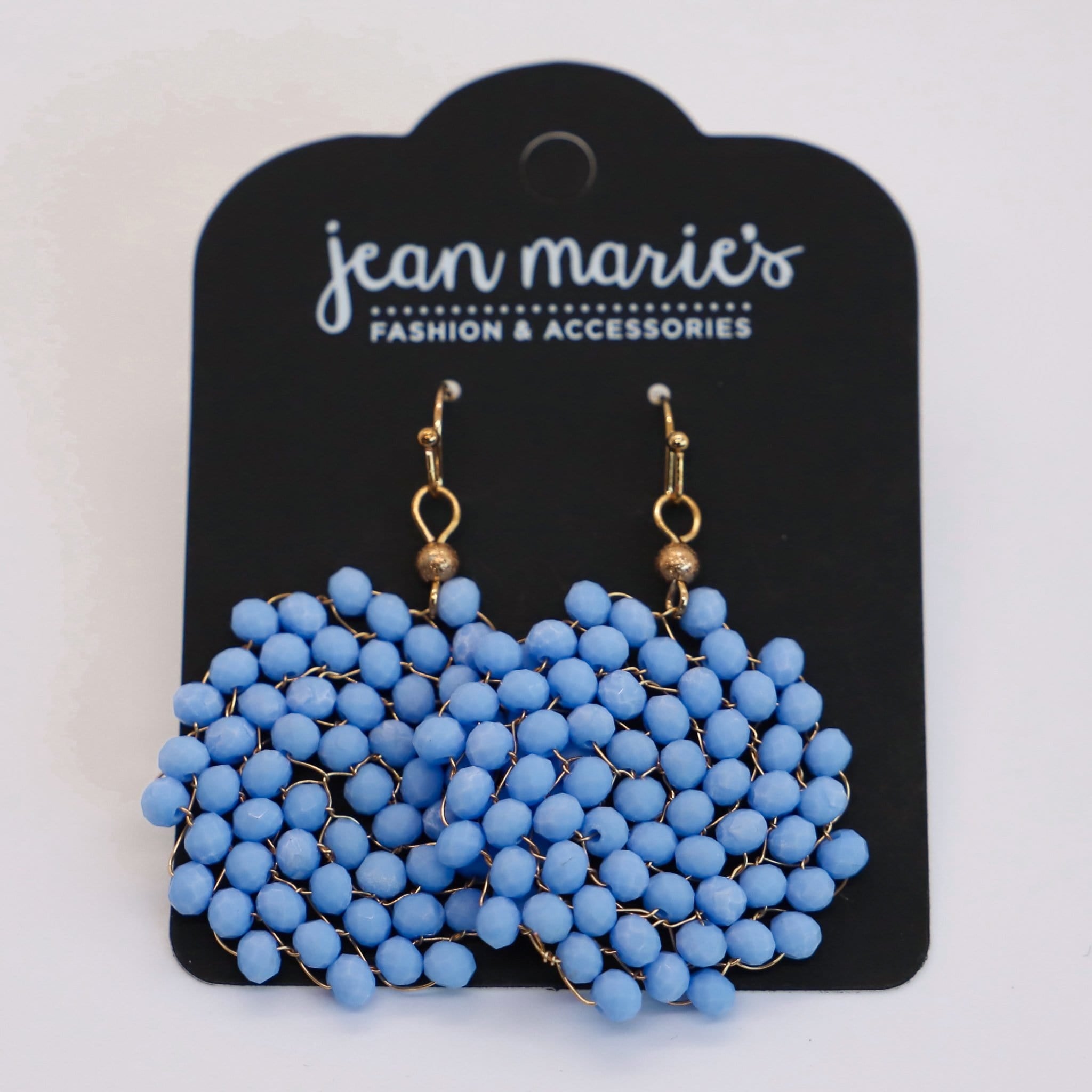 Round Beaded Earring