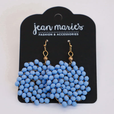 Round Beaded Earring