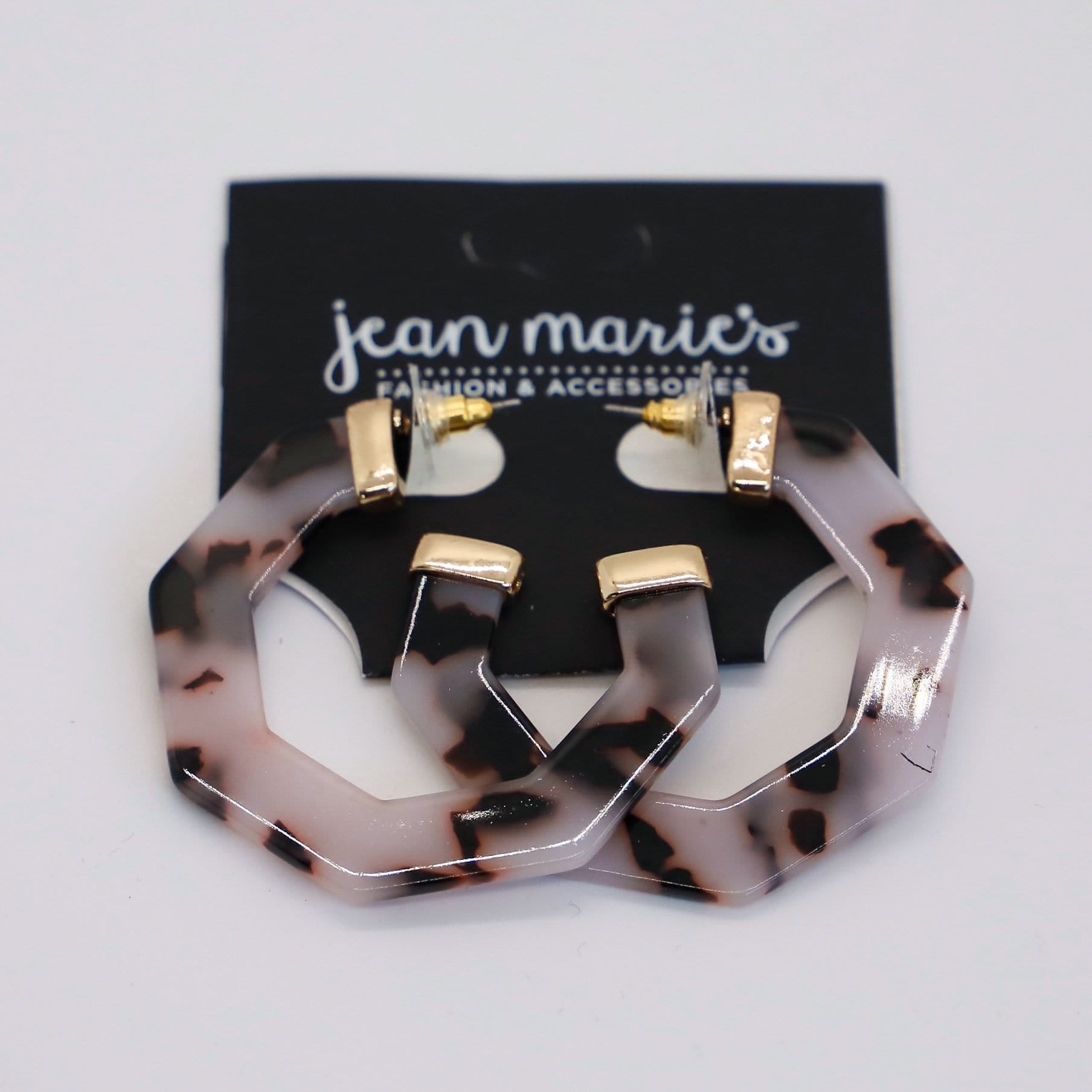Acrylic Hoop Earring
