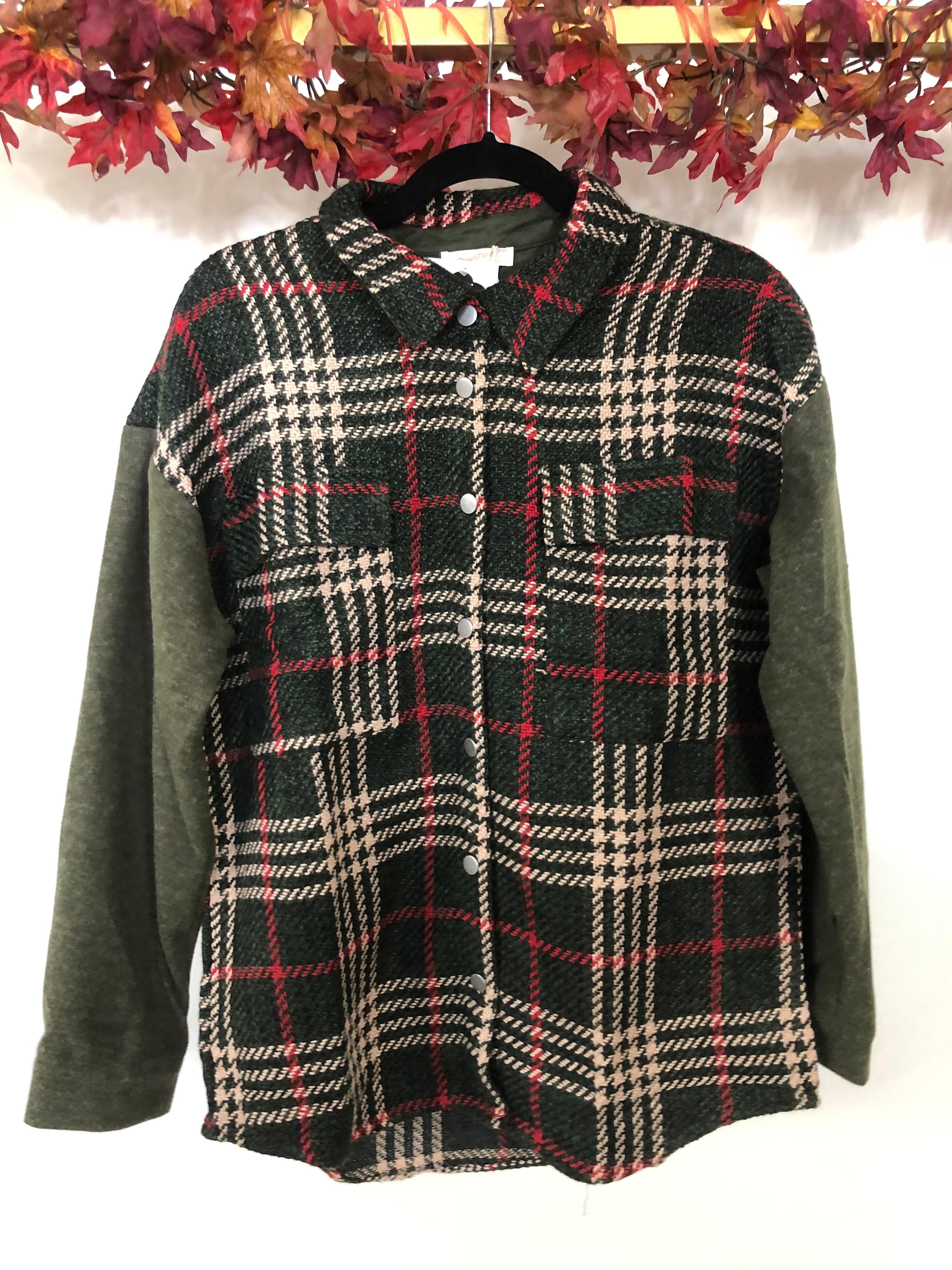 Hunter Green Tweed Jacket